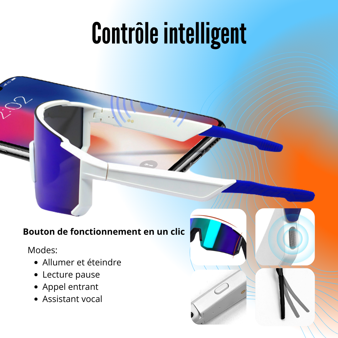 Lunettes de soleil Bluetooth